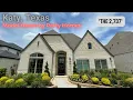 Perry Homes 2 737 SF 4 Bed 3 Bath Katy Tx Elyson community Model Home Tour one story