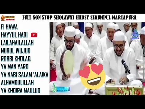 Download MP3 FULL NON STOP SHOLAWAT HABSY SEKUMPUL MARTAPURA - Sholawat Merdu Paling Enak Di Dengar