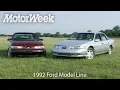 1992 Ford Model Line Retro Review