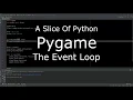 Python Games - The Event Loop