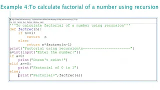 Recursive Functions in Python Part2