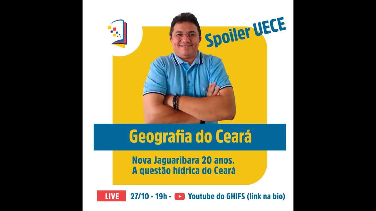 Geografia do Ceará - Nova Jaguaribara 20 anos. A questão hídrica do Ceará.