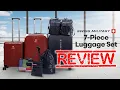 Lagu [Quick Review] Swiss Military  7pc Luggage Set from O Shopping
