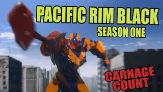 pacific rim black season one 2021 carnage count