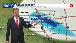 April snow in tonight s forecast for Omaha