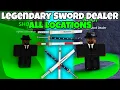Legendary Sword Dealer ALL Locations TTK in Blox Fruits Sea 2