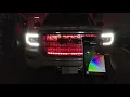 2017 GMC Sierra Denali XK Glow Grille Lights