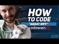 Code together Array Diff Code Kata