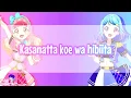 Lagu Thank You⇄It'll Be Alright | Aine \u0026 Mio | Full Off Vocal+Lyrics | Aikatsu Friends!
