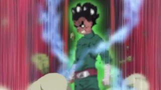 Rock Lee opens the 5th gate 4K - Naruto