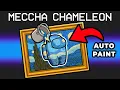 CHEATING in Among Us Meccha Chameleon