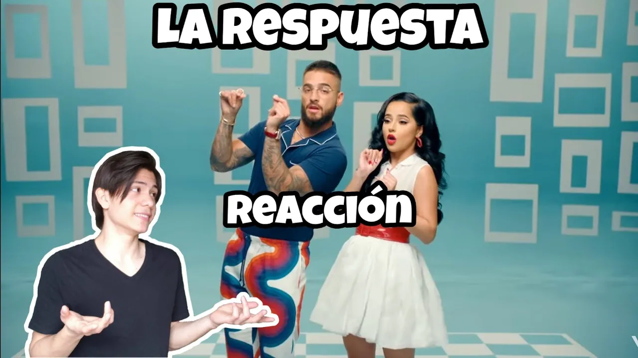 Becky G, Maluma - La Respuesta (Official Video) (Reacción)