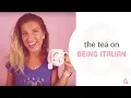 the tea on being italian giuliana