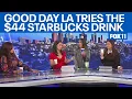 Good Day LA tries the 44 Starbucks drink FOX 11 LA