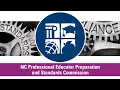 NC Professional Educator Preparation Standards Commission Monthly Meeting - August 13 2026