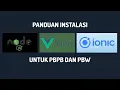Instal NodeJs VueJS Ionic