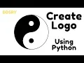 DDSRY - Create Yin-Yang Logo using Python Python Projects Python Graphic by DDSRY Be Unique