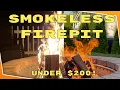 SUPER HOT SMOKELESS FIRE PIT - DIY Under 200 SLOWMO PROOF