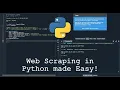 How to Web Scrape in Python Tutorial For Beginners pt 1