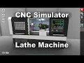 CNC Simulator Lathe Machine