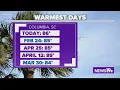 Will cooler weather continue in the month of May for Columbia We have the answers