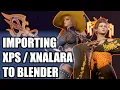 Basics XPS XNALara to Blender