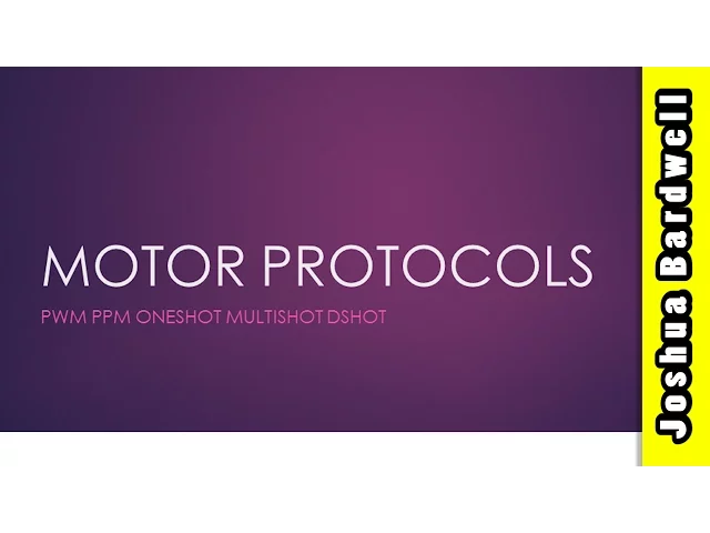 Dshot: Everything You Need To Know | ESC MOTOR PROTOCOLS - PART TWO