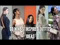Korean Actress Go Min-Si Inspired Fashion and Casual Outfits Ideas