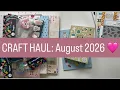 CRAFT HAUL August 2026