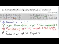Saxon Advanced Math Lesson 21 Functions and Domain and Range