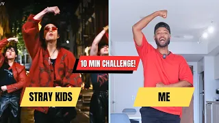 Trying To Learn Stray Kids Chk Chk Boom Dance In 10mins 