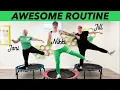 Download Lagu Rebounder Workout for Weight Loss // Steady State Cardio // FUN Challenging Routine