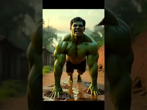 Hulk को Police भर्ती से निकाला😱#hulk #ai #policebharti #shorts #iansindia #indiantalent #iforindia