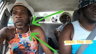 wearing my girlfriend blouse to see friends reaction