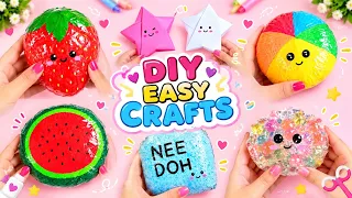 15 ideas || how to make squishys at home || DIY easy craft ideas #diy #craft #trading