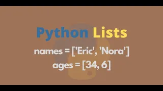 Python Basic Part 5 lists