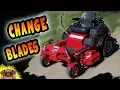 How to Change the Blades on a Zero Turn Mower Ferris IS 1500Z