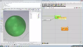 Intro to Python Scripting 07 Create a Sphere in GHPython