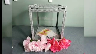 HOW TO LETS MAKE A BLING OUT GIFT CARD BOX HOLDER