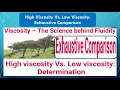 High Viscosity Vs Low Viscosity Exhaustive Comparison