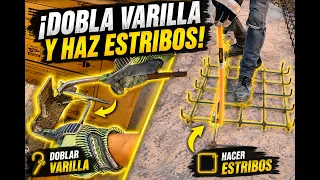 Cómo Hacer GRIFAS para Doblar Varilla y Alambrón | ¼, 3/8 y ½