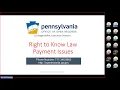 RTKL and Payment Issues - 2023