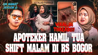 VIRAL DI THREADS! APOTEKER HAMIL 8 BULAN KERJA DI FARMASI ANGKER RUMAH SAKIT BOGOR #OMMAMAT