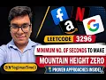 Leetcode 3296 Minimum Number of Seconds to Make Mountain Height Zero Binary Search on Answer