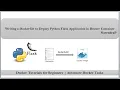 Docker Tutorials Dockefile to Create a Custom Image to Launch Simple Python Flask Application