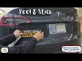 Non-Magnetic Student Driver Sticker for Car New Drivers Vehicle Safety Sign Decal 3pc Set