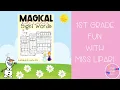 Sight Word Editable Activities