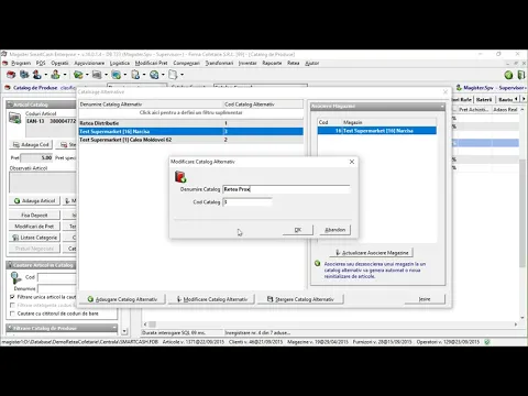 Cataloage alternative pentru politici comerciale in SmartCash RMS