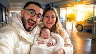 On quitte l’hôpital avec notre bébé…ON EST PARENTS !