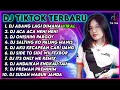 DJ TIKTOK TERBARU 2021 💘 DJ ABANG LAGI DIMANA TIKTOK VIRAL TERBARU 2021